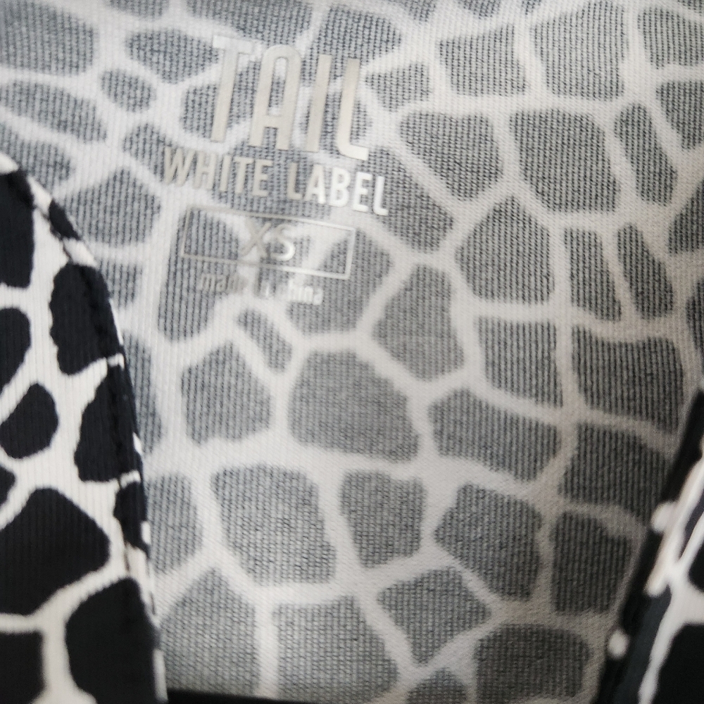 TAIL WHITE LABEL ANIMAL PRINT ATHLETIC DRESS SZ XS - Picture 7 of 7